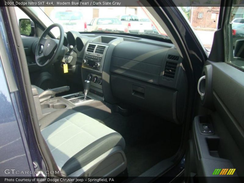 Modern Blue Pearl / Dark Slate Gray 2008 Dodge Nitro SXT 4x4