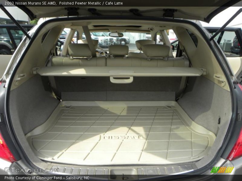 Polished Pewter Metallic / Cafe Latte 2003 Nissan Murano SE AWD