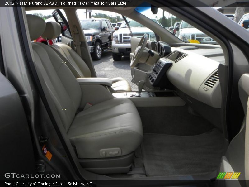 Polished Pewter Metallic / Cafe Latte 2003 Nissan Murano SE AWD