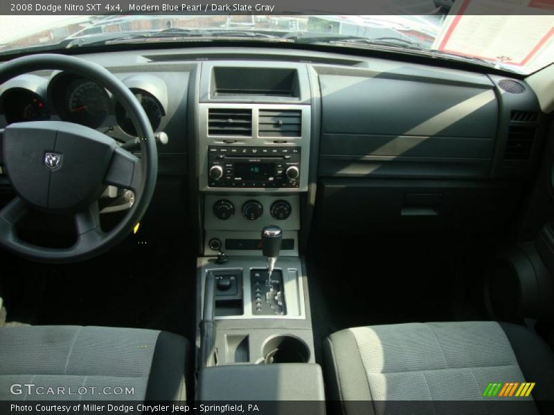 Modern Blue Pearl / Dark Slate Gray 2008 Dodge Nitro SXT 4x4