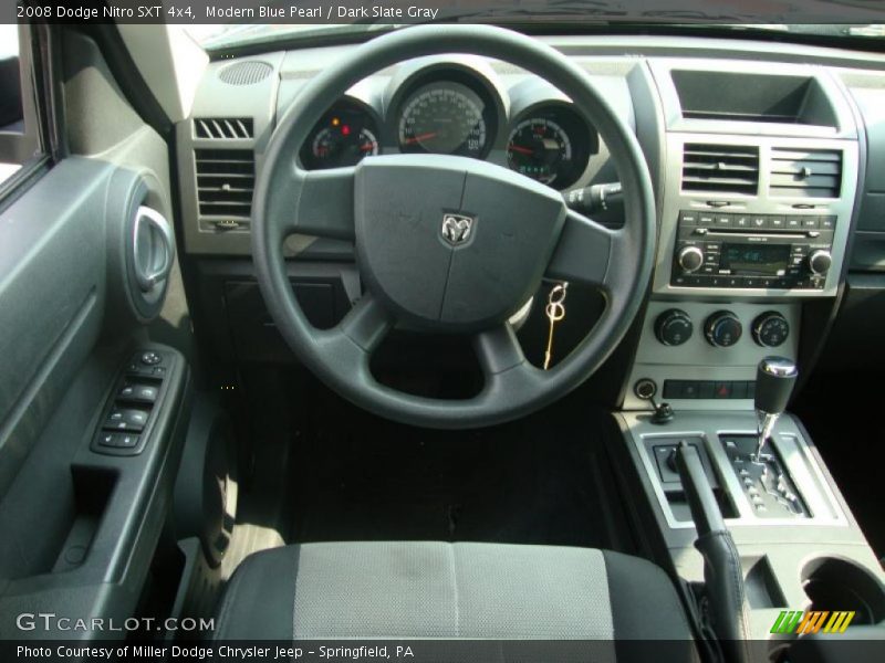 Modern Blue Pearl / Dark Slate Gray 2008 Dodge Nitro SXT 4x4