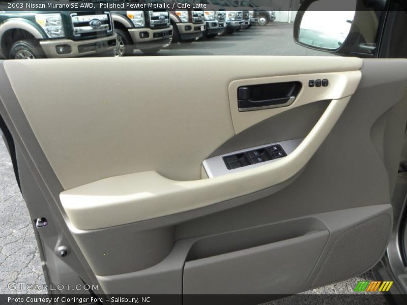 Polished Pewter Metallic / Cafe Latte 2003 Nissan Murano SE AWD