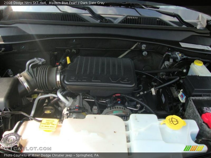 Modern Blue Pearl / Dark Slate Gray 2008 Dodge Nitro SXT 4x4
