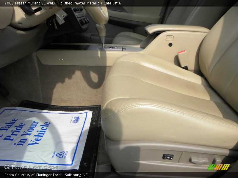 Polished Pewter Metallic / Cafe Latte 2003 Nissan Murano SE AWD