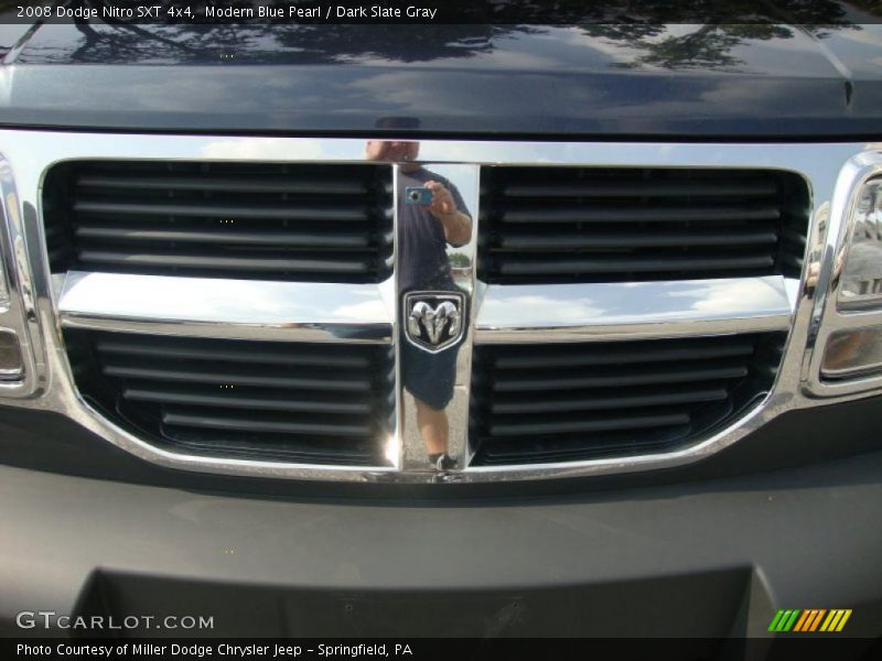 Modern Blue Pearl / Dark Slate Gray 2008 Dodge Nitro SXT 4x4