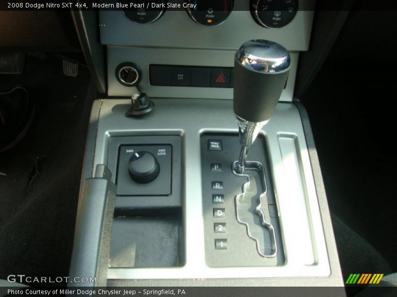 Modern Blue Pearl / Dark Slate Gray 2008 Dodge Nitro SXT 4x4