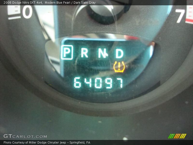 Modern Blue Pearl / Dark Slate Gray 2008 Dodge Nitro SXT 4x4