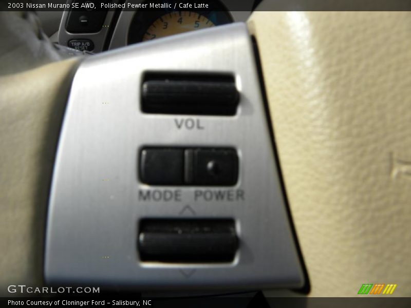 Polished Pewter Metallic / Cafe Latte 2003 Nissan Murano SE AWD