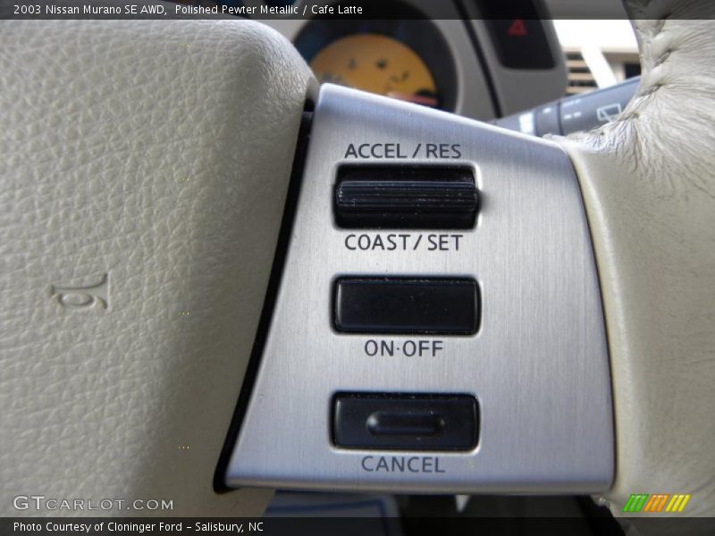 Polished Pewter Metallic / Cafe Latte 2003 Nissan Murano SE AWD