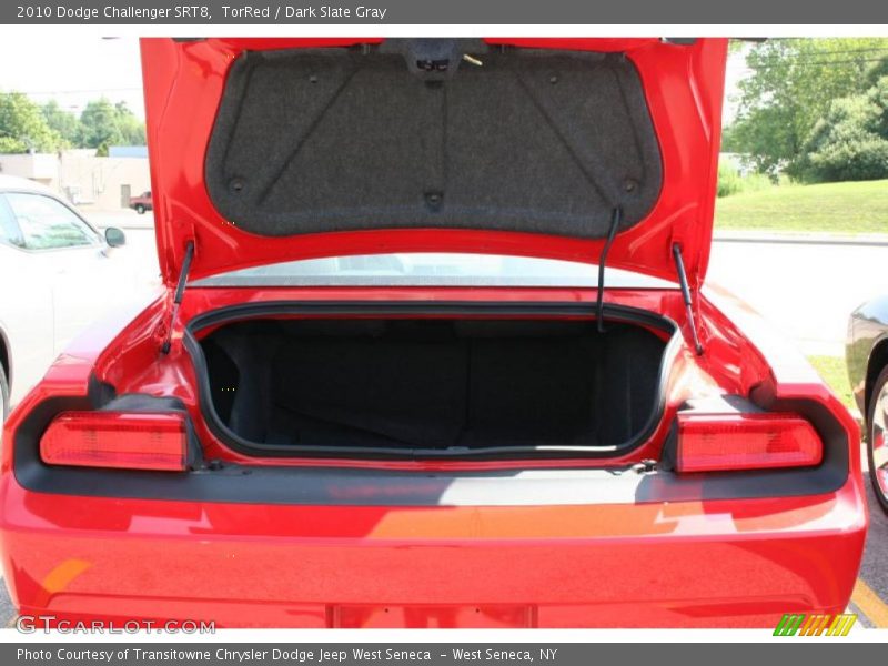TorRed / Dark Slate Gray 2010 Dodge Challenger SRT8