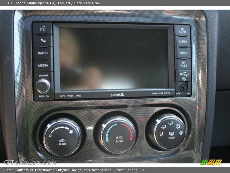 TorRed / Dark Slate Gray 2010 Dodge Challenger SRT8