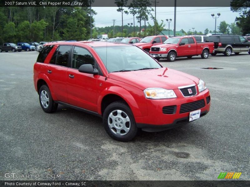 Chili Pepper Red / Gray 2007 Saturn VUE