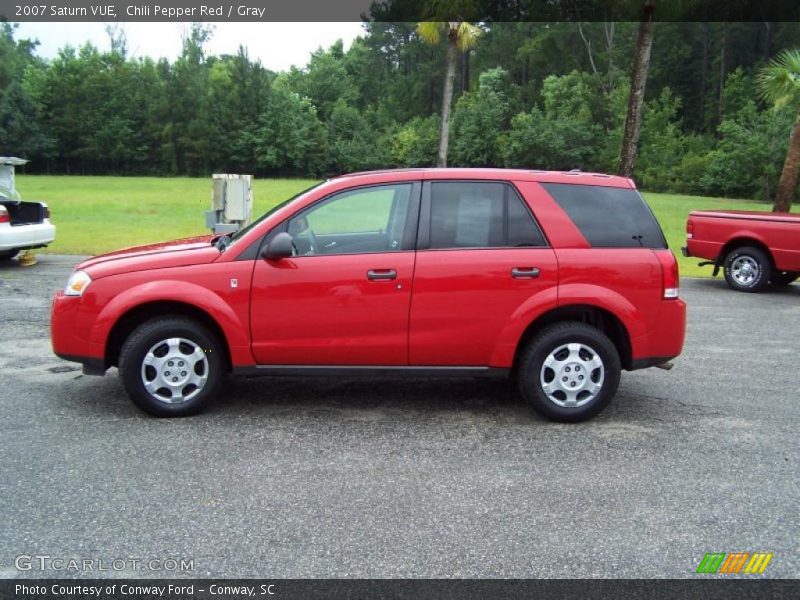 Chili Pepper Red / Gray 2007 Saturn VUE