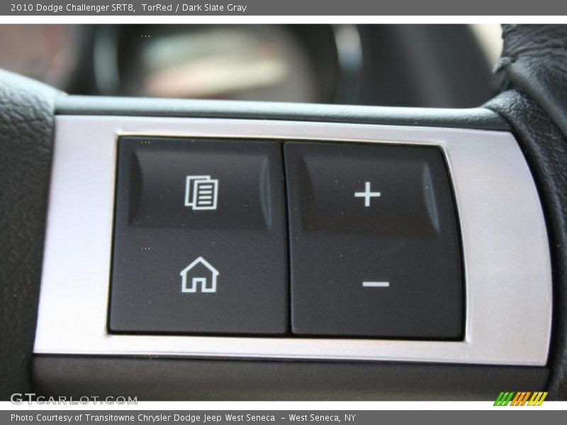 TorRed / Dark Slate Gray 2010 Dodge Challenger SRT8
