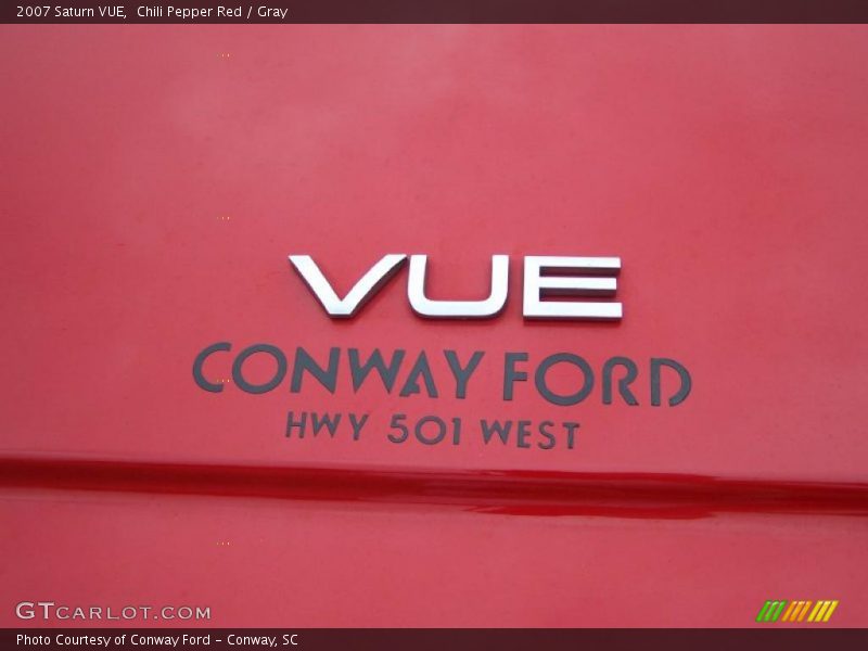 Chili Pepper Red / Gray 2007 Saturn VUE