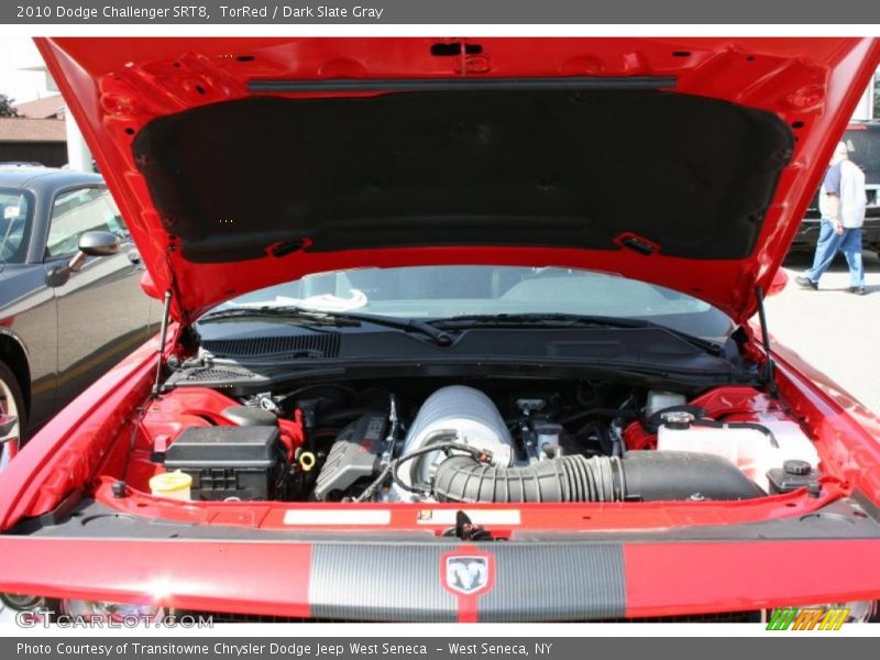 TorRed / Dark Slate Gray 2010 Dodge Challenger SRT8