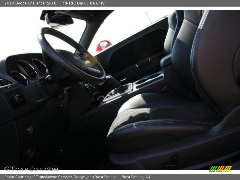 TorRed / Dark Slate Gray 2010 Dodge Challenger SRT8