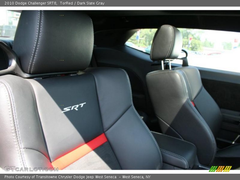 TorRed / Dark Slate Gray 2010 Dodge Challenger SRT8