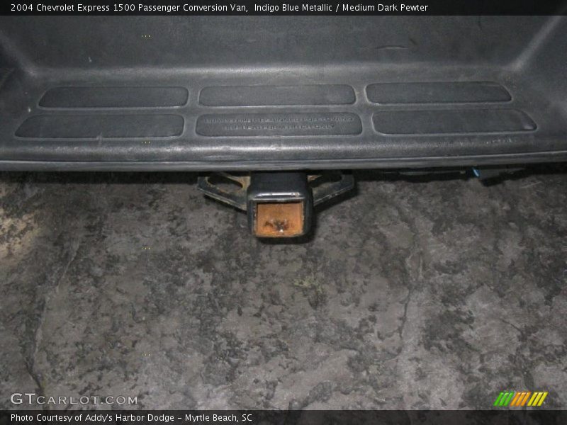 Indigo Blue Metallic / Medium Dark Pewter 2004 Chevrolet Express 1500 Passenger Conversion Van