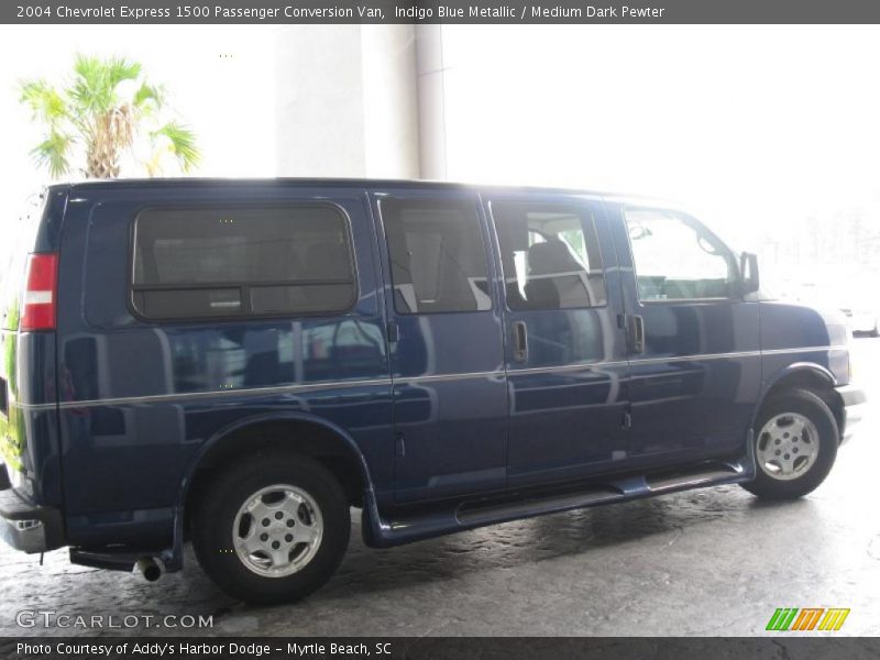 Indigo Blue Metallic / Medium Dark Pewter 2004 Chevrolet Express 1500 Passenger Conversion Van