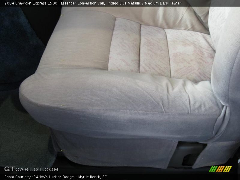 Indigo Blue Metallic / Medium Dark Pewter 2004 Chevrolet Express 1500 Passenger Conversion Van