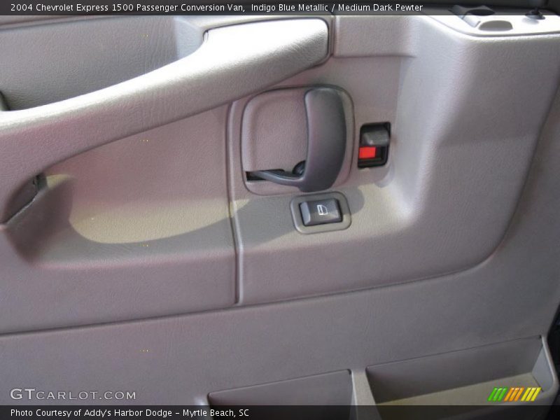 Indigo Blue Metallic / Medium Dark Pewter 2004 Chevrolet Express 1500 Passenger Conversion Van