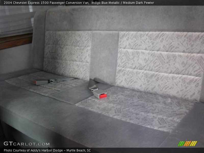 Indigo Blue Metallic / Medium Dark Pewter 2004 Chevrolet Express 1500 Passenger Conversion Van