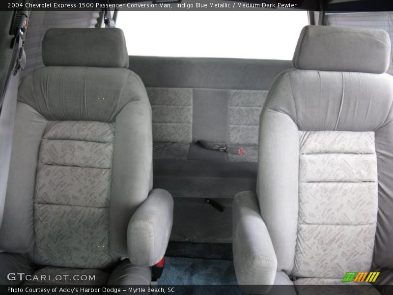 Indigo Blue Metallic / Medium Dark Pewter 2004 Chevrolet Express 1500 Passenger Conversion Van