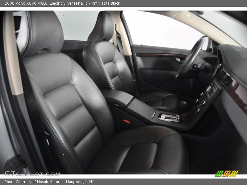 Electric Silver Metallic / Anthracite Black 2008 Volvo XC70 AWD