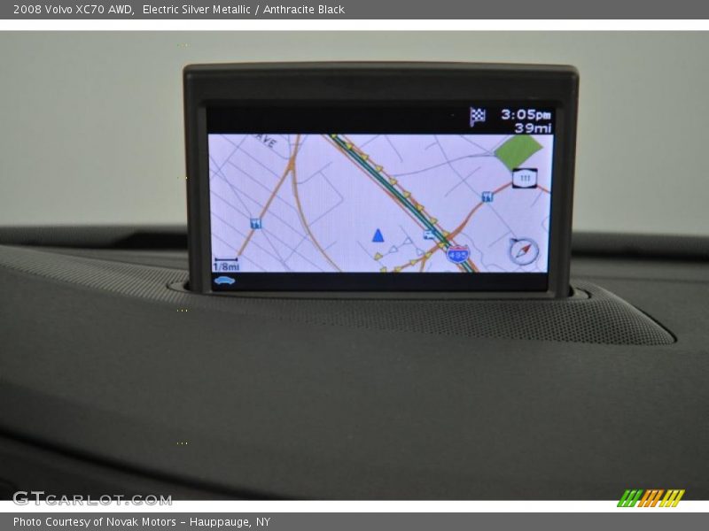 Electric Silver Metallic / Anthracite Black 2008 Volvo XC70 AWD