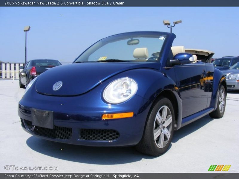 Shadow Blue / Cream 2006 Volkswagen New Beetle 2.5 Convertible