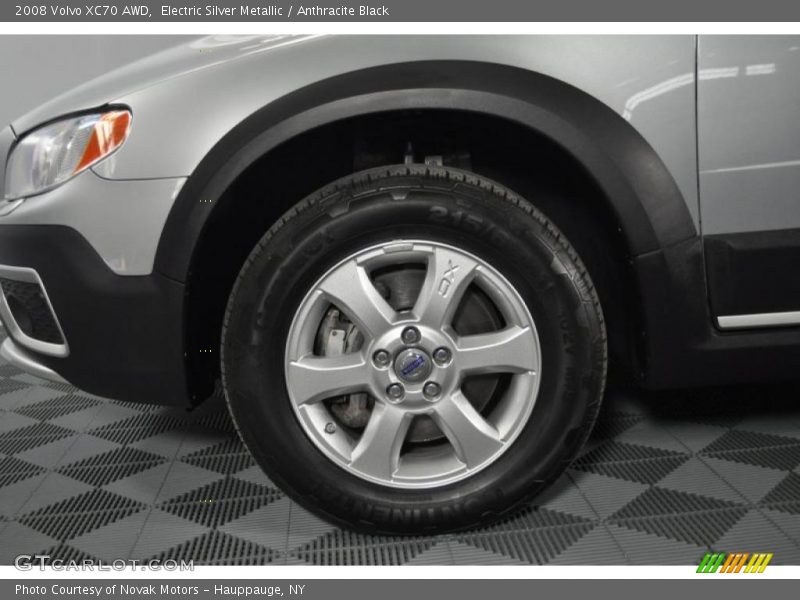 Electric Silver Metallic / Anthracite Black 2008 Volvo XC70 AWD