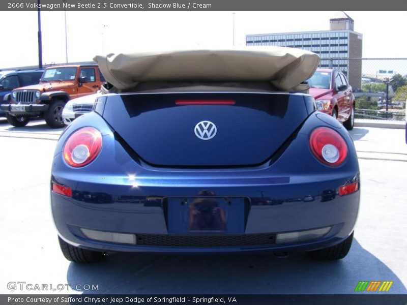 Shadow Blue / Cream 2006 Volkswagen New Beetle 2.5 Convertible