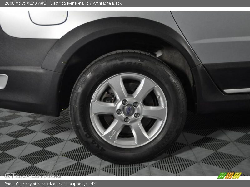 Electric Silver Metallic / Anthracite Black 2008 Volvo XC70 AWD
