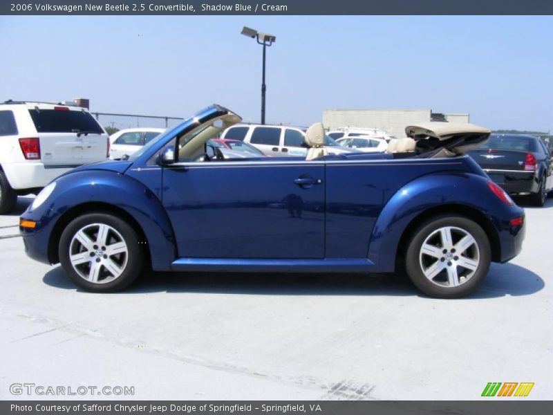 Shadow Blue / Cream 2006 Volkswagen New Beetle 2.5 Convertible
