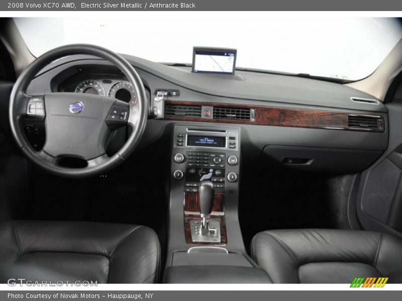 Electric Silver Metallic / Anthracite Black 2008 Volvo XC70 AWD
