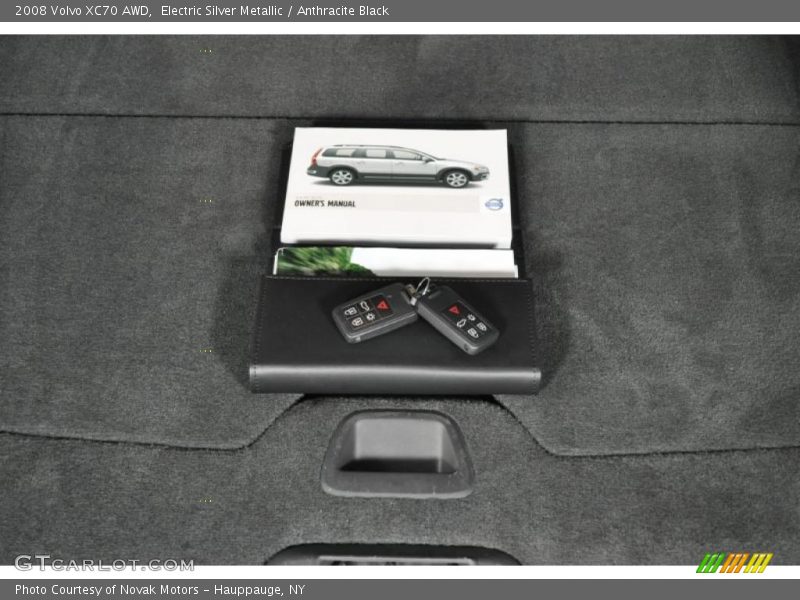 Electric Silver Metallic / Anthracite Black 2008 Volvo XC70 AWD