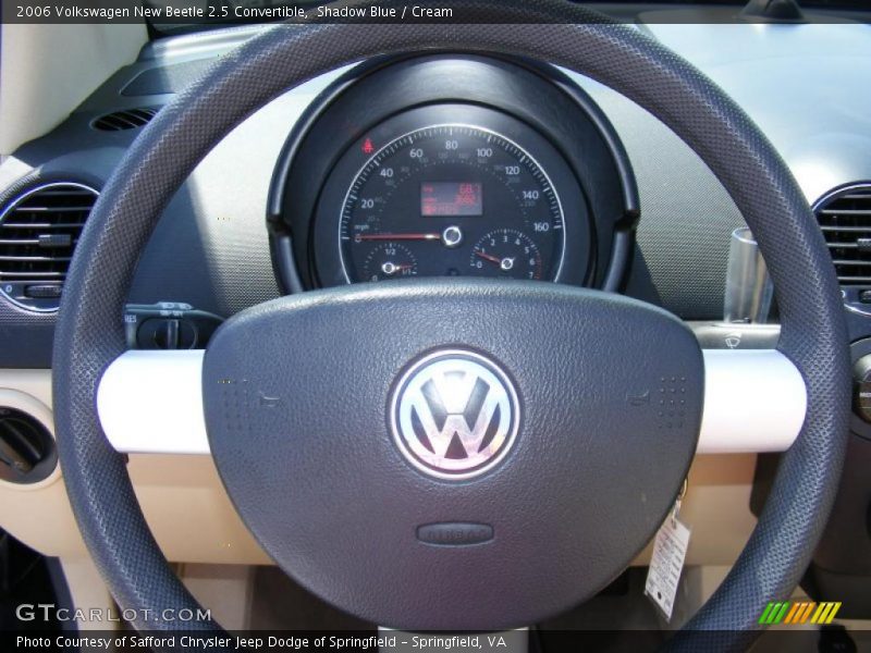 Shadow Blue / Cream 2006 Volkswagen New Beetle 2.5 Convertible