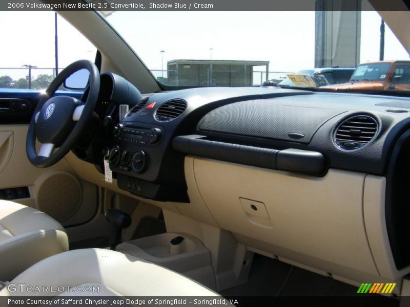Shadow Blue / Cream 2006 Volkswagen New Beetle 2.5 Convertible