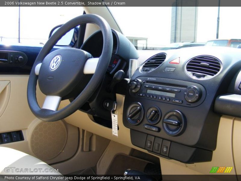 Shadow Blue / Cream 2006 Volkswagen New Beetle 2.5 Convertible