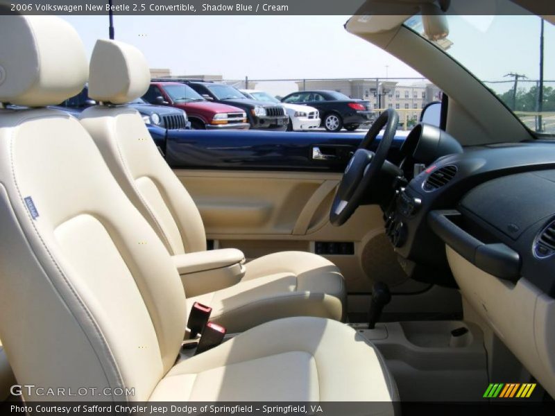 Shadow Blue / Cream 2006 Volkswagen New Beetle 2.5 Convertible
