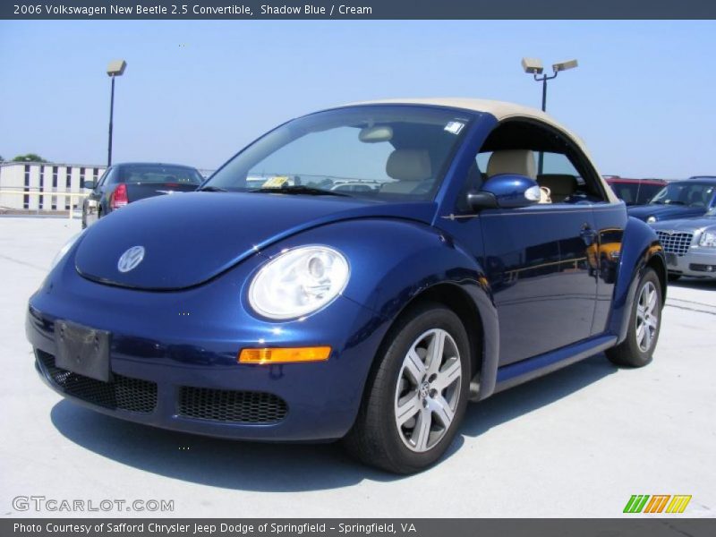 Shadow Blue / Cream 2006 Volkswagen New Beetle 2.5 Convertible