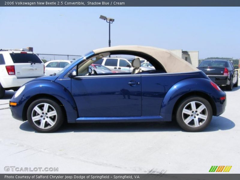 Shadow Blue / Cream 2006 Volkswagen New Beetle 2.5 Convertible