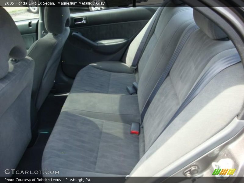 Magnesium Metallic / Gray 2005 Honda Civic EX Sedan