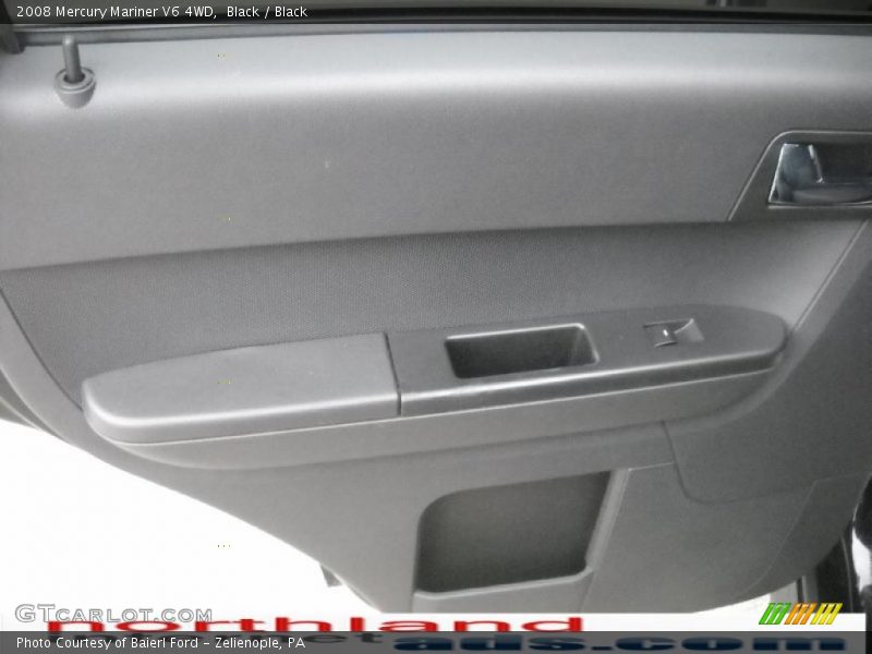 Black / Black 2008 Mercury Mariner V6 4WD
