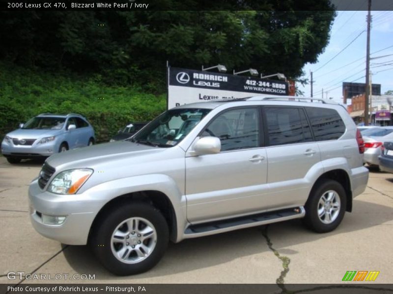 Blizzard White Pearl / Ivory 2006 Lexus GX 470