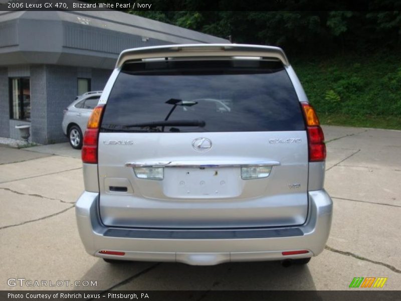 Blizzard White Pearl / Ivory 2006 Lexus GX 470