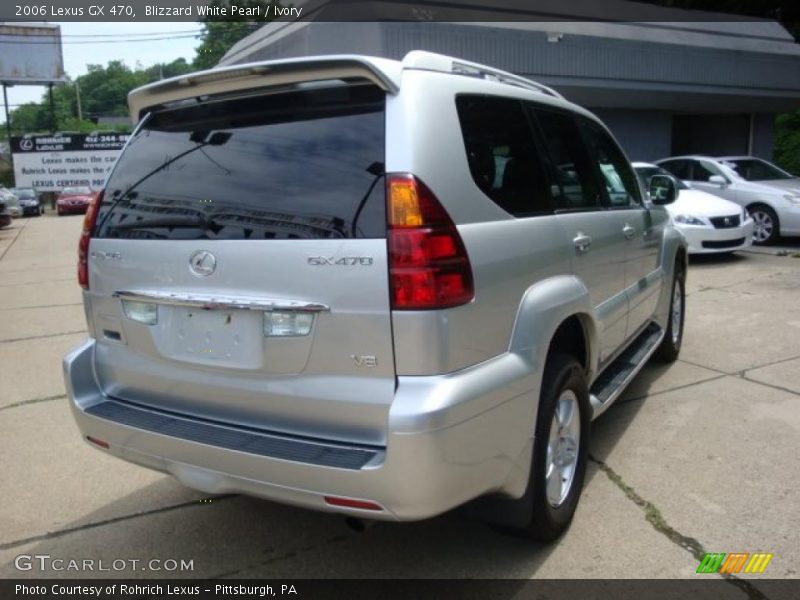 Blizzard White Pearl / Ivory 2006 Lexus GX 470