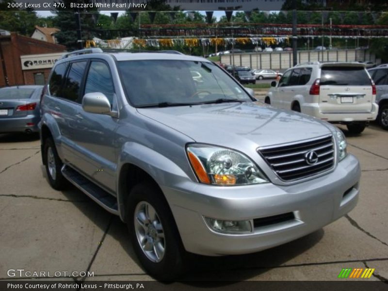 Blizzard White Pearl / Ivory 2006 Lexus GX 470