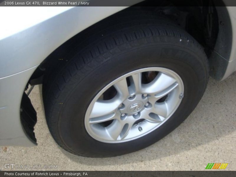 Blizzard White Pearl / Ivory 2006 Lexus GX 470